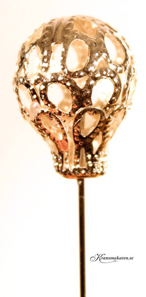 Metallnålar, silverfärgade, 4 st